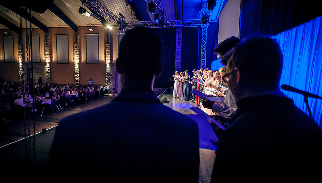 Abiball im Alten Schlachthof Dresden - Bühne